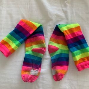 Colorful Rainbow Sports Socks
